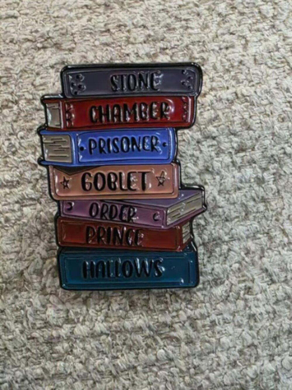 Harry Potter Books Pin
